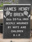 O'BRIEN James Henry -1969