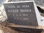 OBBES August Henrie 1907-1990