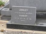 OEHLEY Harriet 1923-1986