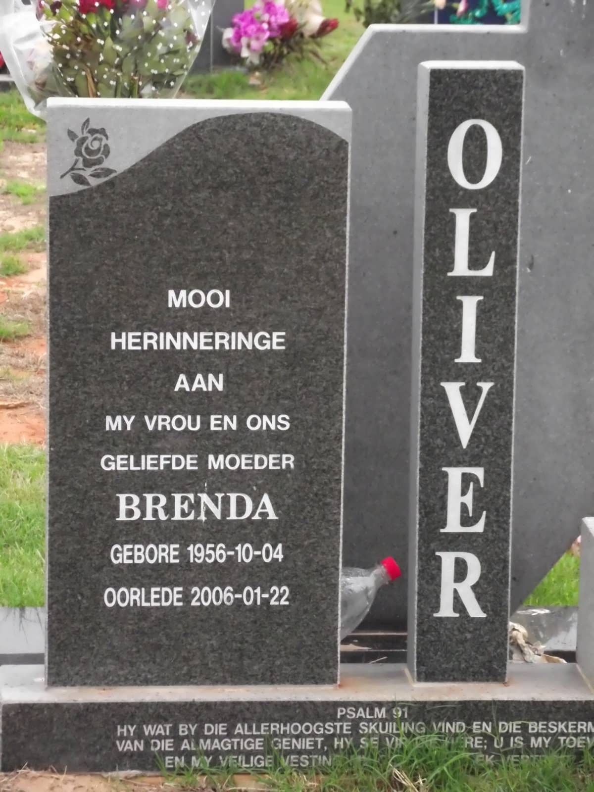 OLIVER Brenda 1956-2006