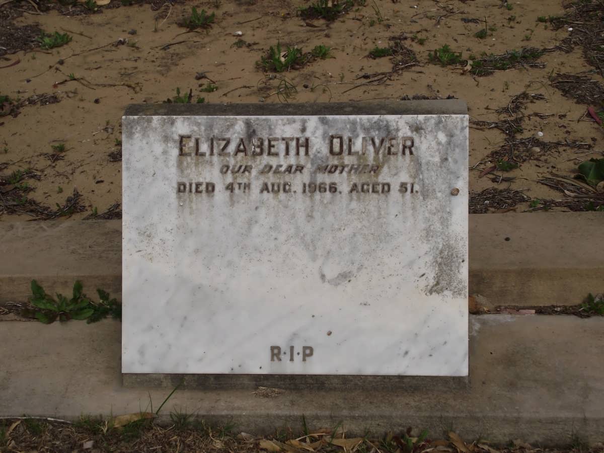 OLIVER Elizabeth -1966