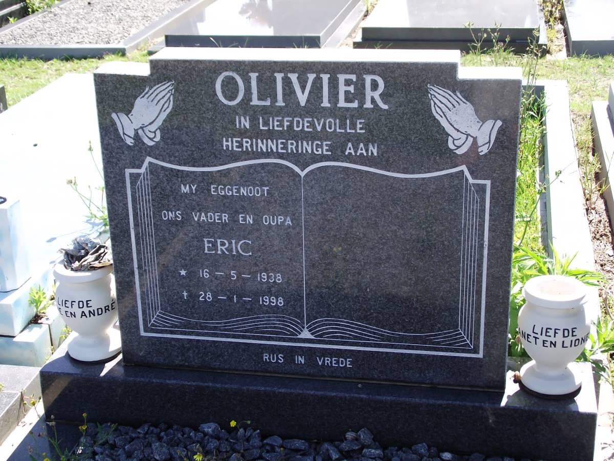 OLIVIER Eric 1938-1998