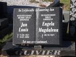OLIVIER Jan Louis 1921-2002 & Engela Magdalena 1921-2010