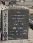 OLIVIER Michiel 1920-1967