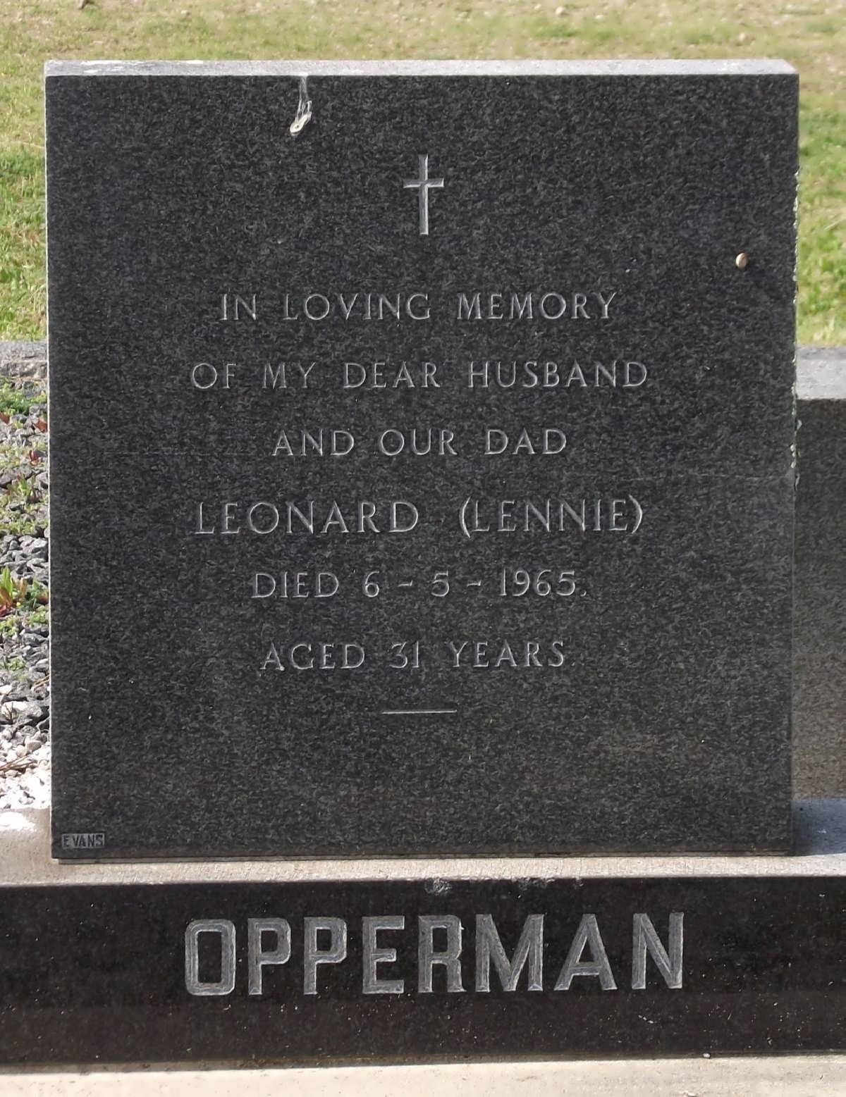OPPERMAN Leonard -1965