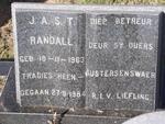 RANDALL J.A.S.T. 1963-1984