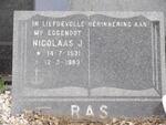 RAS Nicolaas J. 1931-1983