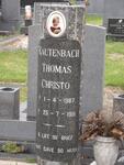 RAUTENBACH Thomas Christo 1987-1991