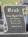 READ Anna Gysbertha nee VENTER 1923-1977