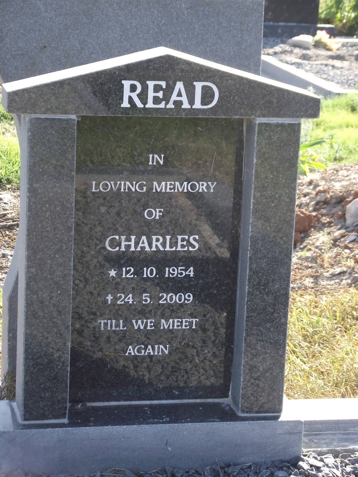 READ Charles 1954-2009