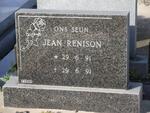RENISON Jean 1991-1991