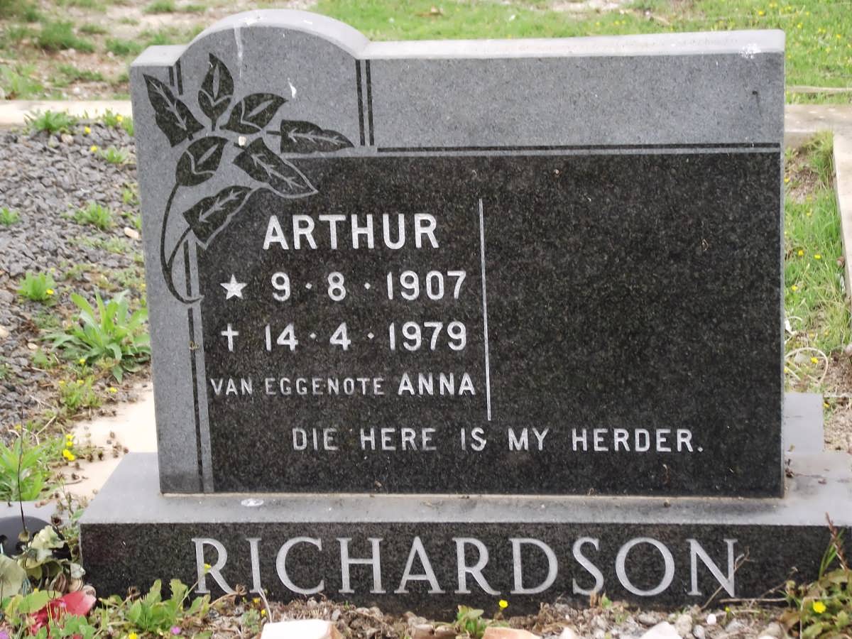 RICHARDSON Arthur 1907-1979