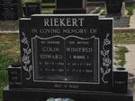 RIEKERT Colin Edward 1956-1991 :: RIEKERT Winifred 1921-1964