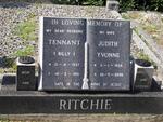 RITCHIE Tennant 1937-1991 & Judith Yvonne 1938-2000