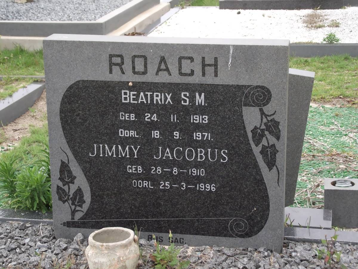ROACH James Jacobus 1910-1996 & Beatrix S.M. 1913-1971 