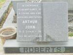ROBERTS Arthur John 1923-1979