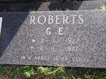 ROBERTS G.E. 1927-1977