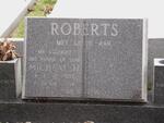 ROBERTS Michael H. 1928-1994