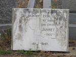 ROSE Jannet 1907-1971