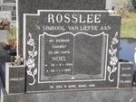 ROSSLEE Noel 1944-1992