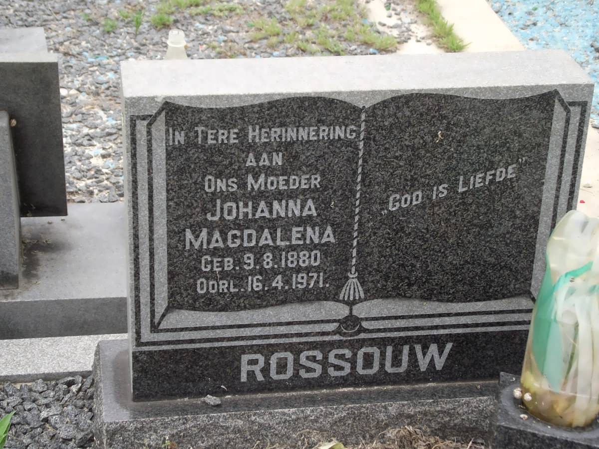 ROSSOUW Johanna Magdalena 1880-1971
