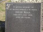 ROUX David -1958