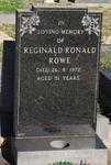 ROWE Reginald Ronald 1920-1972