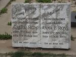 ROY Cecil 1909-1961 & Anna F. 1913-1968