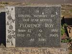 ROY Florence 1881-1965