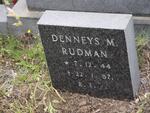 RUDMAN Denneys M. 1944-1987
