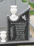 RUKA Bulelwa Salvina 1950-2008