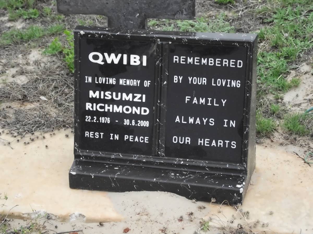 QWIBI Misumzi Richmond 1976-2009