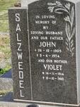 SALZWEDEL John 1905-1974 & Violet 1914-1983