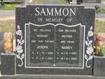 SAMMON Joseph 1896-1987 & Nancy 1907-2003