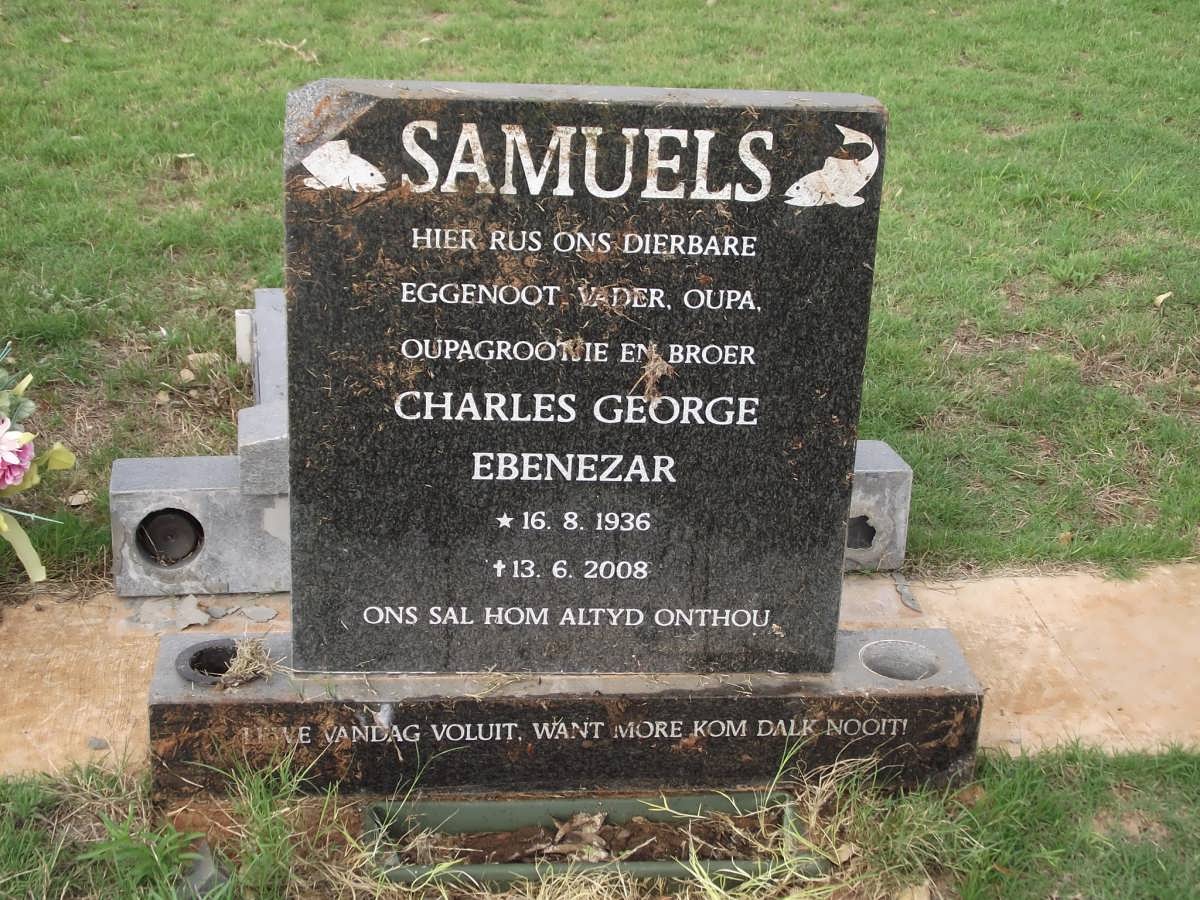 SAMUELS Charles George Ebenezar 1936-2008