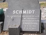 SCHMIDT Christoffel 1931-1983