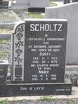SCHOLTZ A.H. 1923-1970 & Wilhelmina J.C. 1926-1989