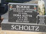 SCHOLTZ Dora Aletta 1951-2001