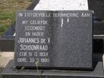 SCHOONRAAD Johannes De V. 1939-1980
