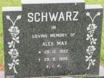 SCHWARZ Alex Max 1922-1998