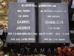 SEAMAN Gabriel Jacobus 1925-1982 & Johanna Eliza JULYAN 1925-1974