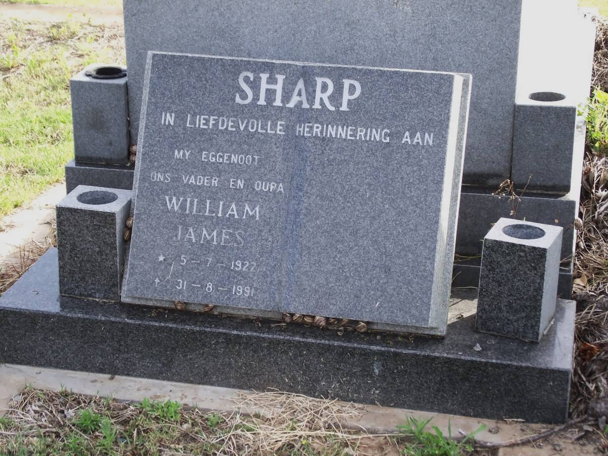 SHARP William James 1922-1991
