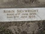 SIEVWRIGHT Robin 1956-1956