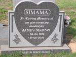 SIMAMA James Mkonzi 1922-2008