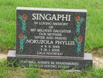 SINGAPHI Nokuzola Phyllis 1949-2005