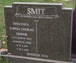 SMIT Hendrika Sophia nee WEICH 1937-2001