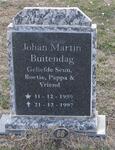 BUITENDAG Johan Martin 1959-1997