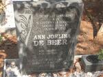 BEER Ann Johlina, de 1941-2005