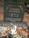 VISSCHER Catharina Wilhelmina 1956-2007