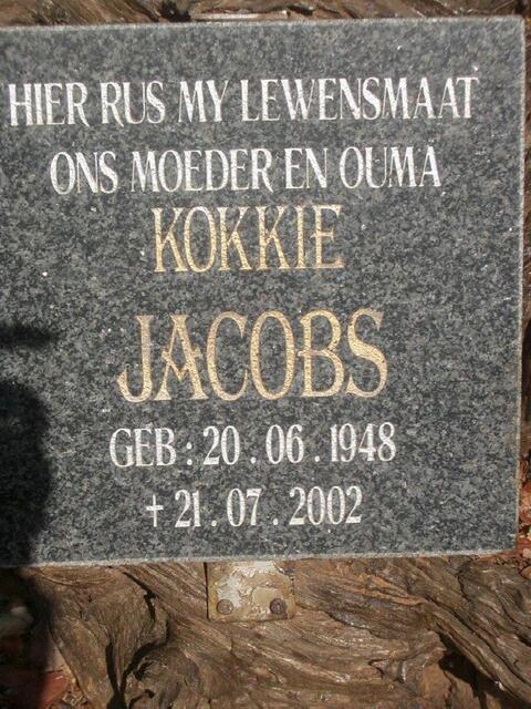 JACOBS Kokkie 1948-2002